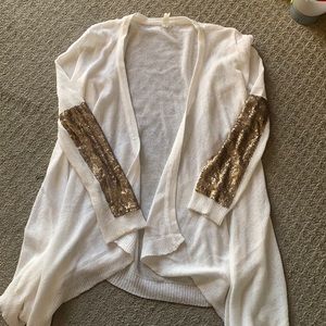 COPY - Sequin sleeve cardigan